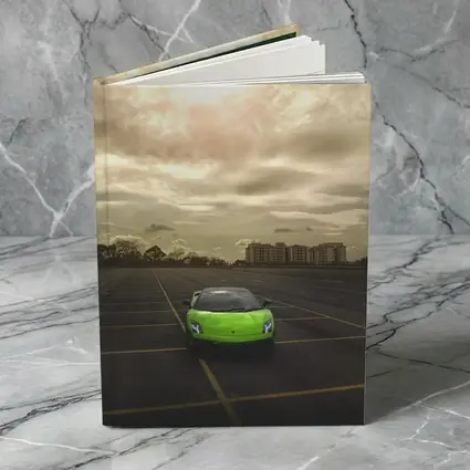 Lamborghini Gallardo Green Empty Parking Lot