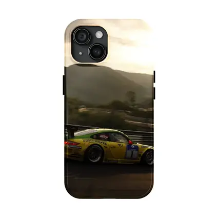 Porsche 911 GT3 Racing Nurburgring Sunset
