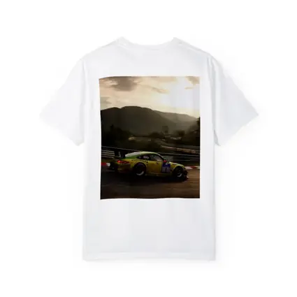 Porsche 911 GT3 Racing Nurburgring Sunset