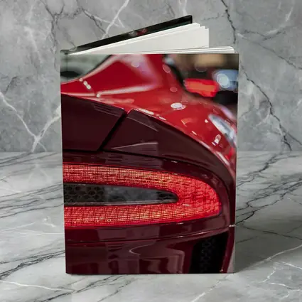 Aston Martin Vanquish Red Tail Light Detail