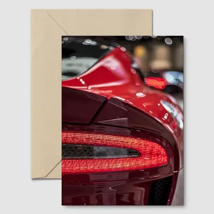 Aston Martin Vanquish Red Tail Light Detail