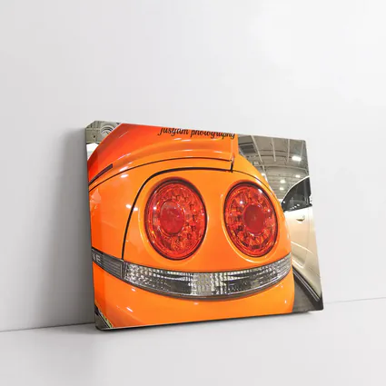 Nissan Skyline GT-R Orange Rear Taillights Close Up