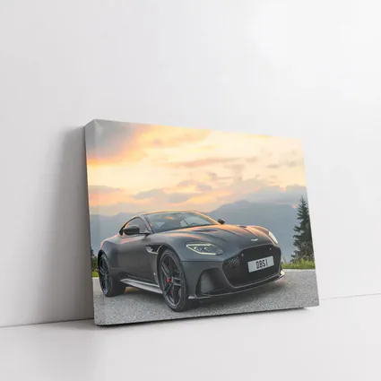 Aston Martin DBS Superleggera Matte Black Sunset