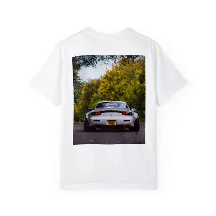 Mazda RX7 Rear View Forest Road