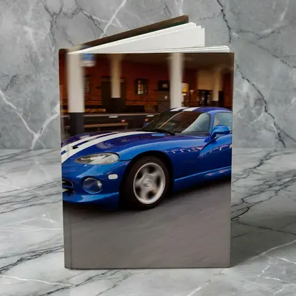 Dodge Viper Blue Racing Stripes Urban Street