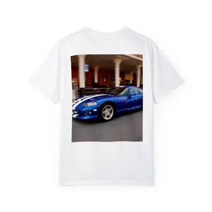 Dodge Viper Blue Racing Stripes Urban Street