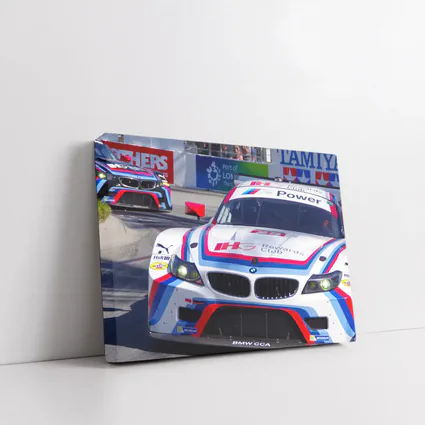 BMW Z4 Racing Cars on Street Circuit