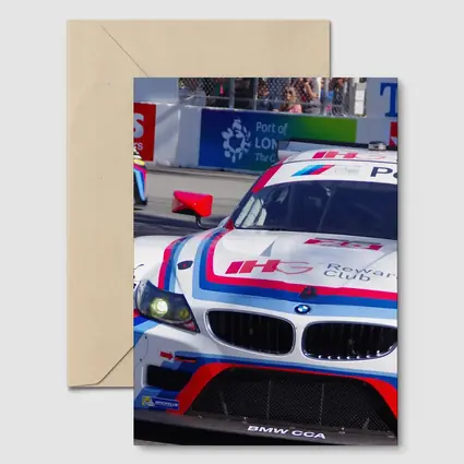 BMW Z4 Racing Cars on Street Circuit