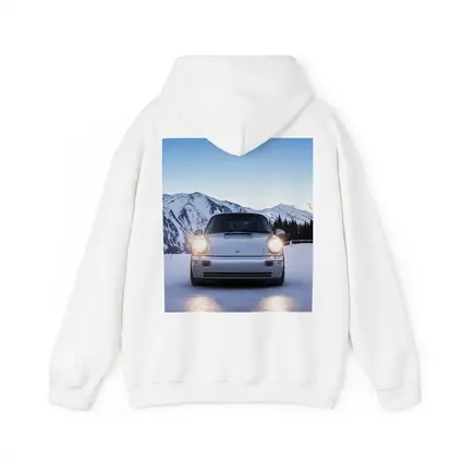 Porsche 911 Carrera RS Snowy Mountain Setting