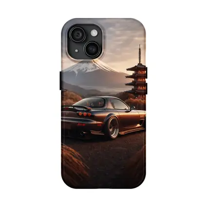 Mazda RX7 Mount Fuji Japan Pagoda