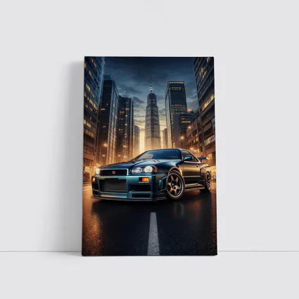 Nissan Skyline GT-R R34 City Night