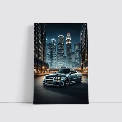 Nissan Skyline GT-R R34 City Night