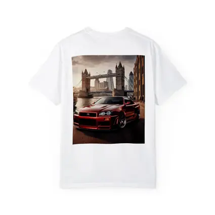 Nissan Skyline GTR R34 London Tower Bridge