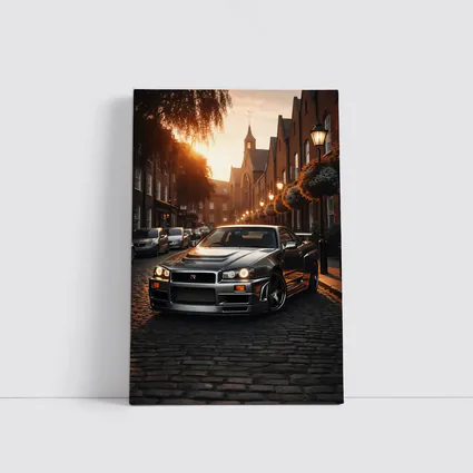 Nissan Skyline GT R R34 London Street