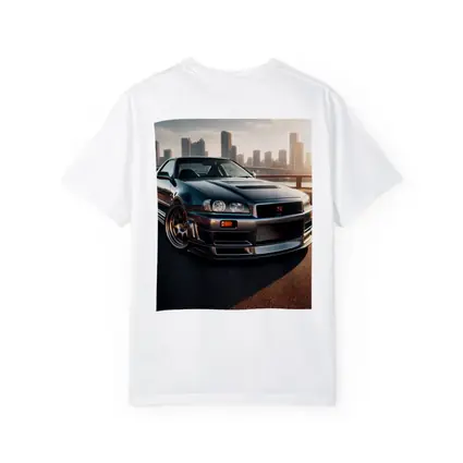 Nissan Skyline GT R R34 City Backdrop