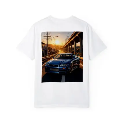 Nissan Skyline GT R R34 Sunset Street