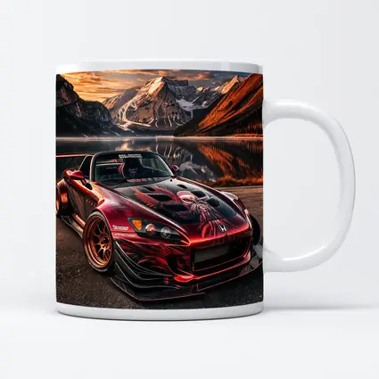 Honda S2000 Wide Body Mountain Lake Sunset