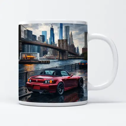 Honda S2000 Red Sports Car New York