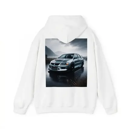 Mitsubishi Lancer Evolution Rainy Day Drive