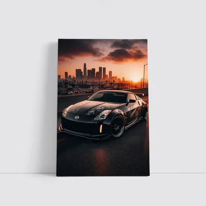 Nissan 350Z Wide Body City Sunset