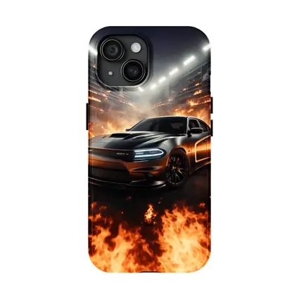 Dodge Charger SRT8 Engulfed In Stadium Fire