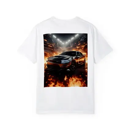 Dodge Charger SRT8 Engulfed In Stadium Fire