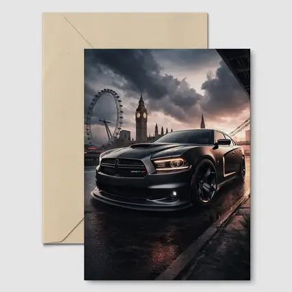 Dodge Charger SRT Eight London Skyline