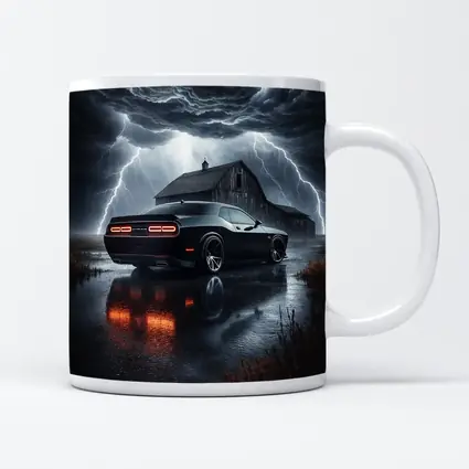Dodge Challenger SRT8 Storm Lightning Barn