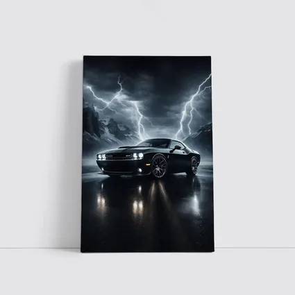 Dodge Challenger SRT8 Dark Thunderstorm Scene