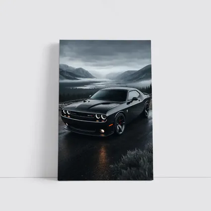 Dodge Challenger SRT8 Moody Mountain Road