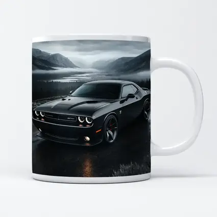 Dodge Challenger SRT8 Moody Mountain Road