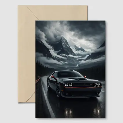Dodge Challenger SRT Dark Mountain Road