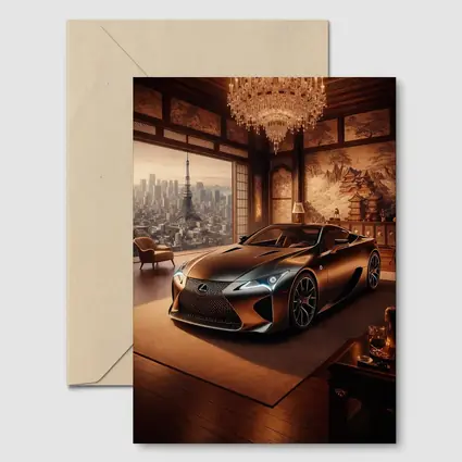 Lexus LC Tokyo Luxury Interior Room