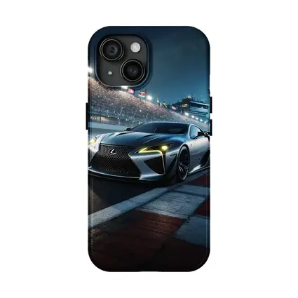 Lexus LFA On Race Track At Night