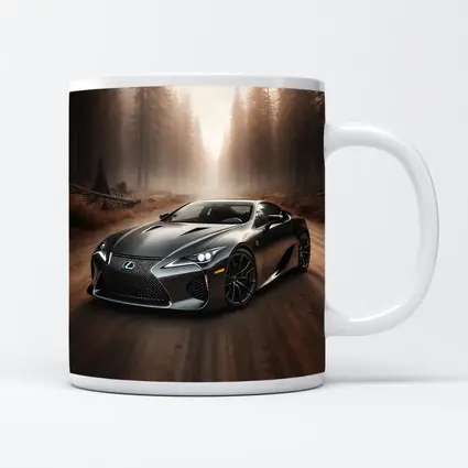 Lexus LC Dark Forest Road Drive