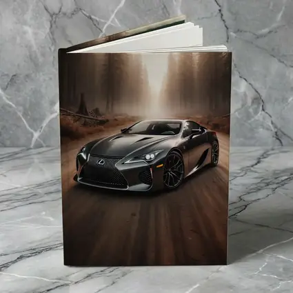 Lexus LC Dark Forest Road Drive