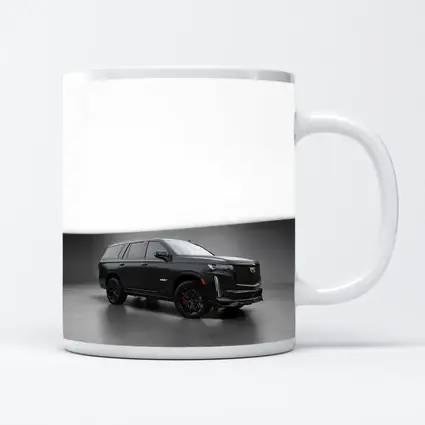 Cadillac Escalade V Black Studio Setting