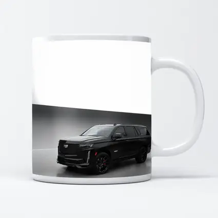 Cadillac Escalade V Black Studio Shot
