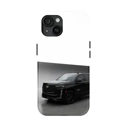 Cadillac Escalade V Black Studio Shot