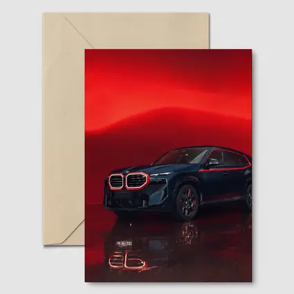 BMW XM Label Red Dark Studio