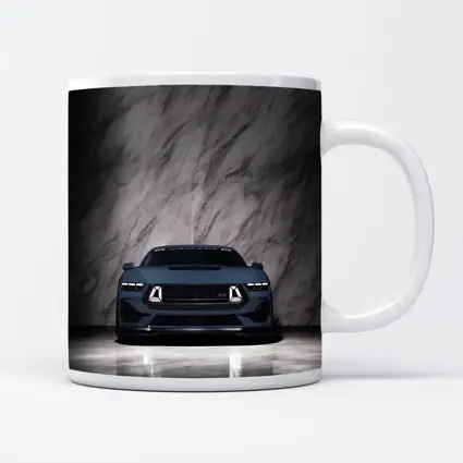Ford Mustang RTR Dark Front Marble Background