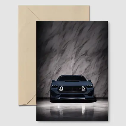 Ford Mustang RTR Dark Front Marble Background