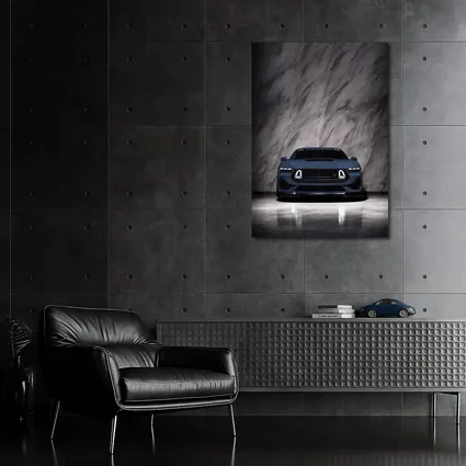 Ford Mustang RTR Dark Front Marble Background