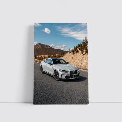 BMW M4 Coupe on Mountain Road