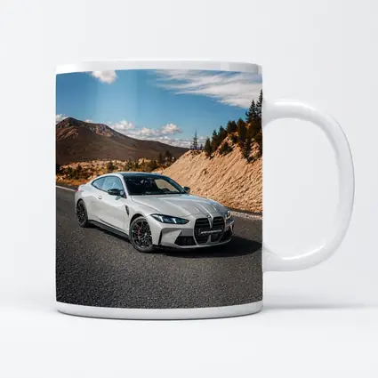 BMW M4 Coupe on Mountain Road