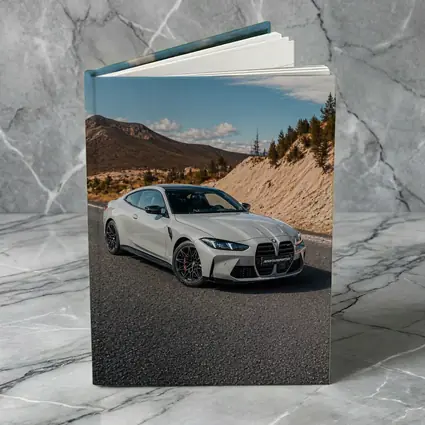 BMW M4 Coupe on Mountain Road