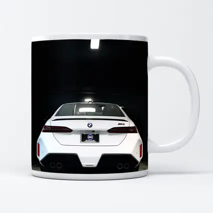 BMW M5 Rear View Dark Garage