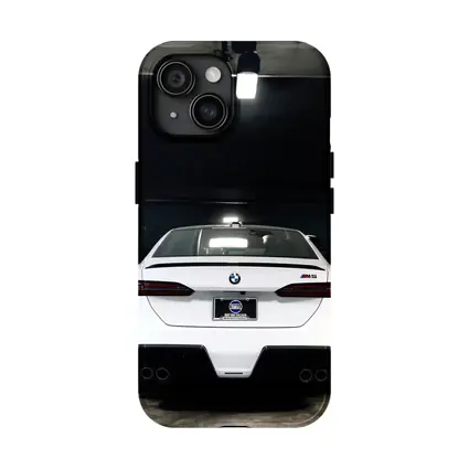 BMW M5 Rear View Dark Garage