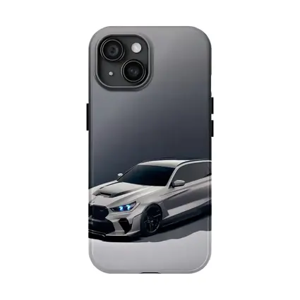 BMW M5 Touring Gray Studio Background