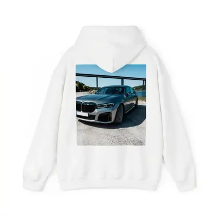 BMW Seven Series Gray Sedan by River
